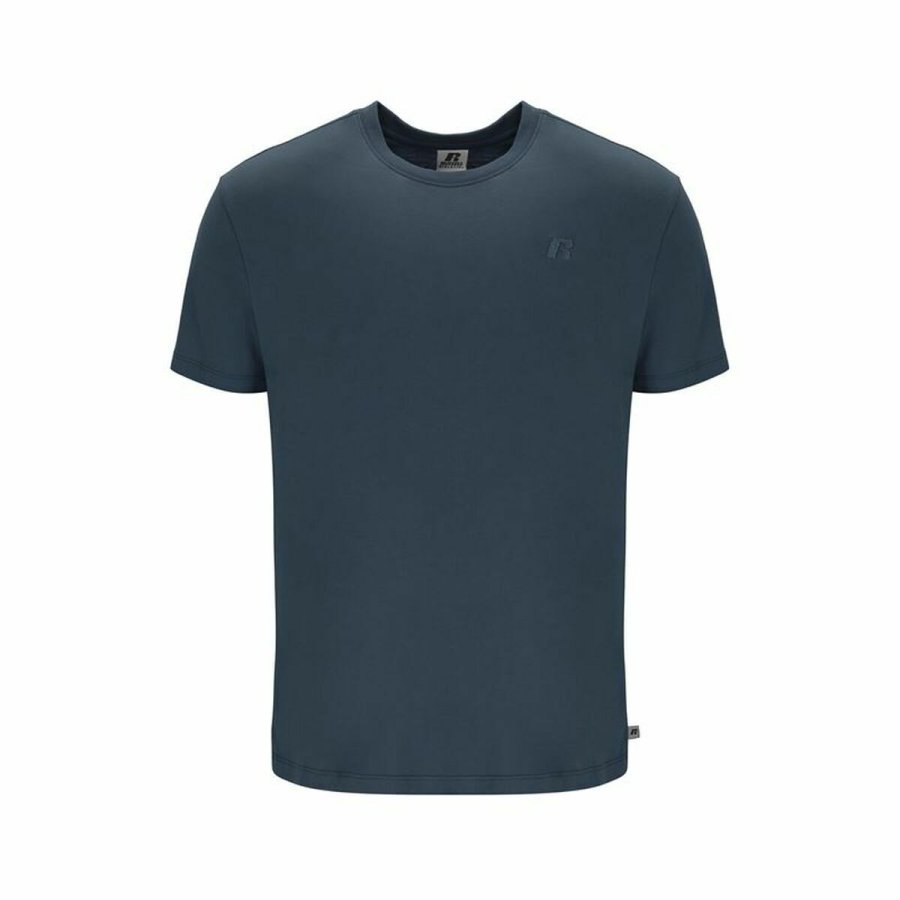Kortrmet T-shirt til Mnd Russell Athletic Amt A30011 Mrkebl #1