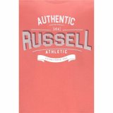 Kortrmet T-shirt til Mnd Russell Athletic Amt A30081 Orange Koral #3