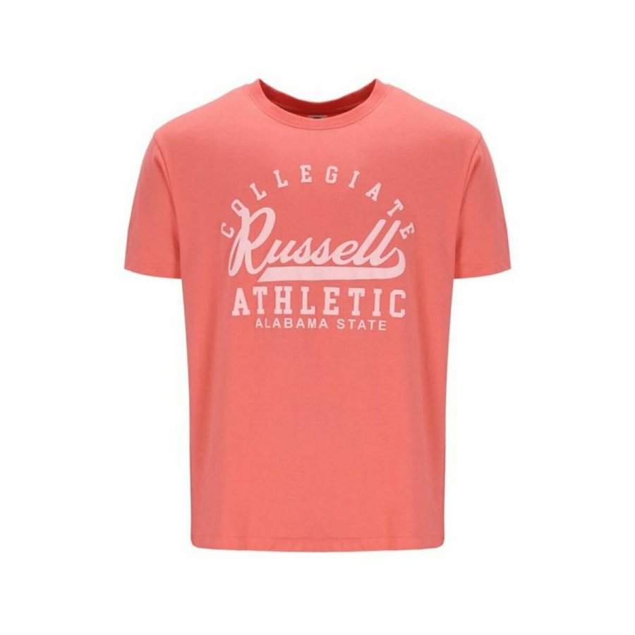 Kort�rmet T-shirt Russell Athletic Amt A30211 Koral M�nd #1