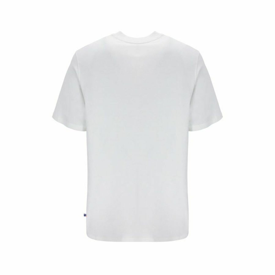 Kortrmet T-shirt til Mnd Russell Athletic Emt E36211 Hvid #2