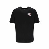 Kortrmet T-shirt Russell Athletic Emt E36221 Sort Mnd #1
