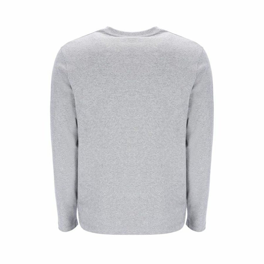 Langrmet T-shirt til Mnd Russell Athletic Collegiate Lysegr #3