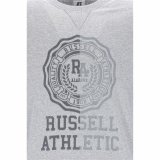 Langrmet T-shirt til Mnd Russell Athletic Collegiate Lysegr #2