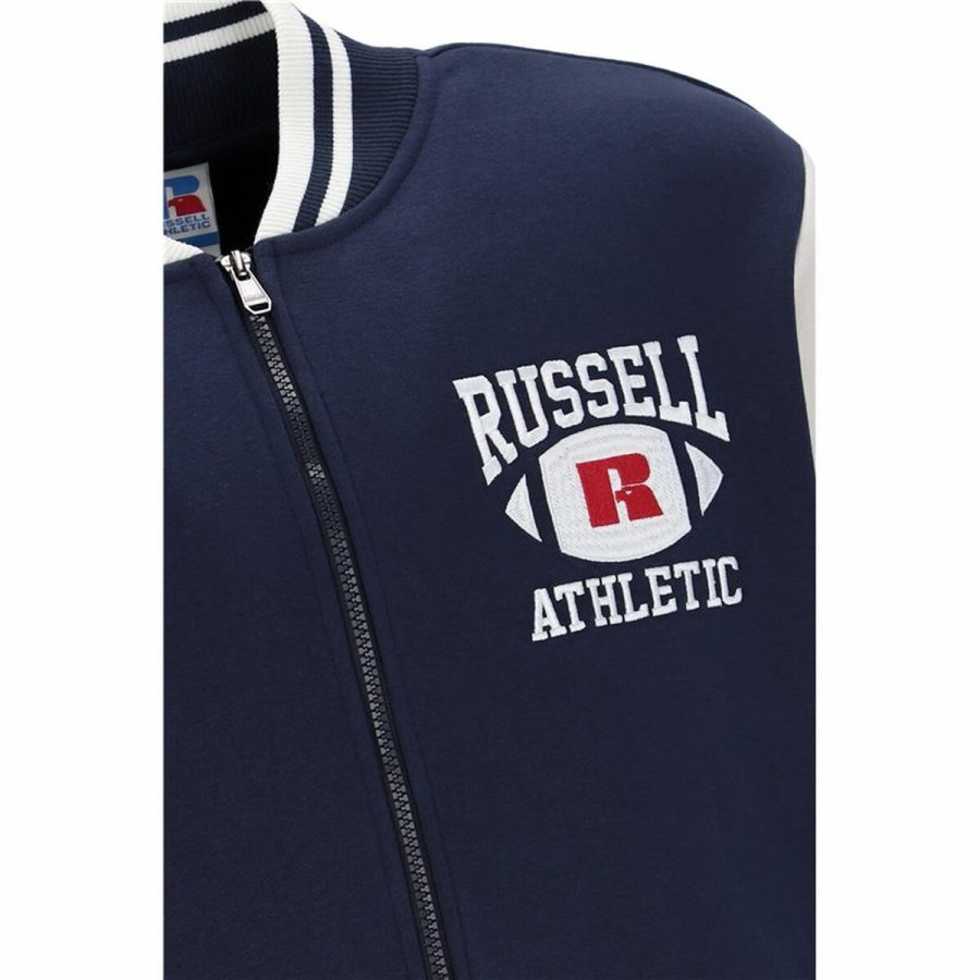 Sport Jakke til Mnd Russell Athletic Bomber Ty Marinebl #7