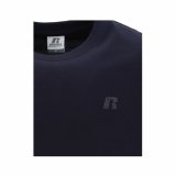Kortrmet T-shirt til Mnd Russell Athletic Marinebl #3