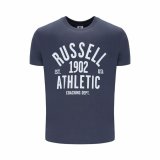 Kortrmet T-shirt til Mnd Russell Athletic AMT A40101 #1