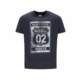 Kortrmet T-shirt til Mnd Russell Athletic AMT A40471 #1