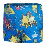 Badetj til Brn Speedo Digital Allover Aquashort Indigo #1