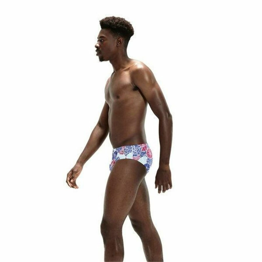 Badetj til Mnd Speedo Allover Brief Bl #3