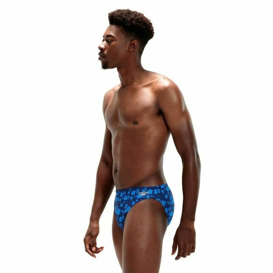 Badetj til Mnd Speedo Allover Brief Bl #4
