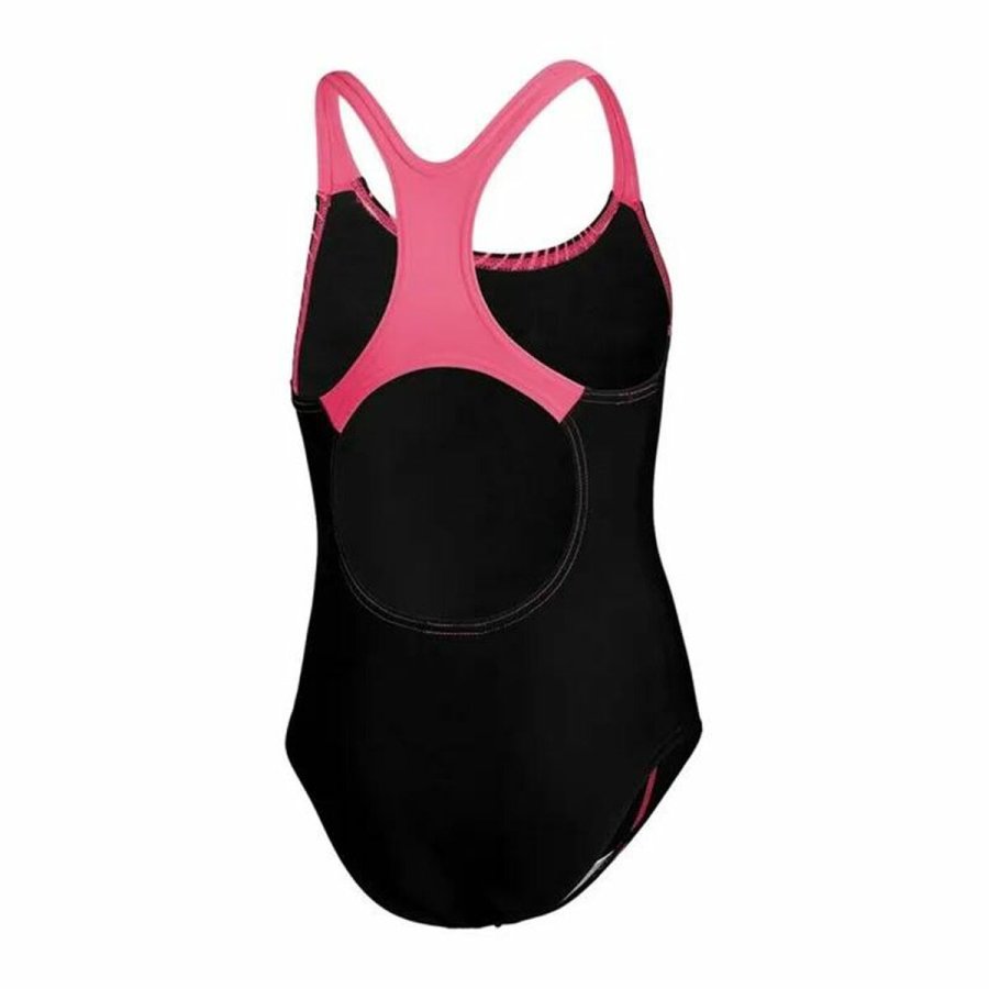 Badedragt til piger Speedo Medalist  Sort #2