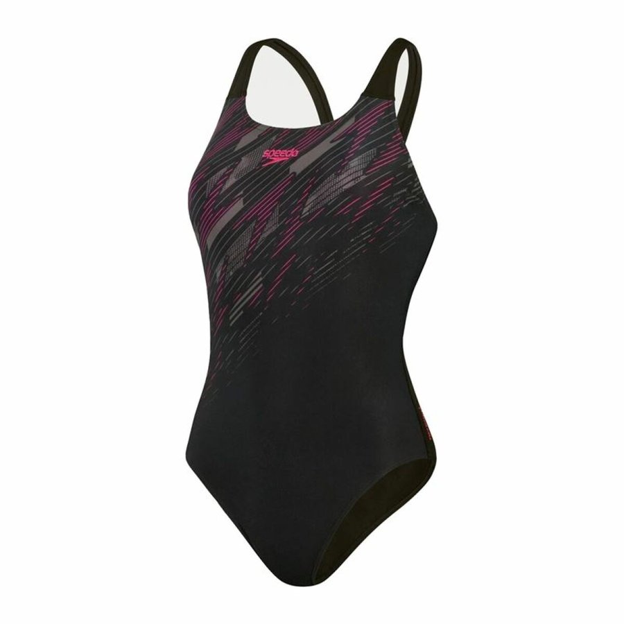 Badetj til Kvinder Speedo Hyperboom Placement  Sort #1