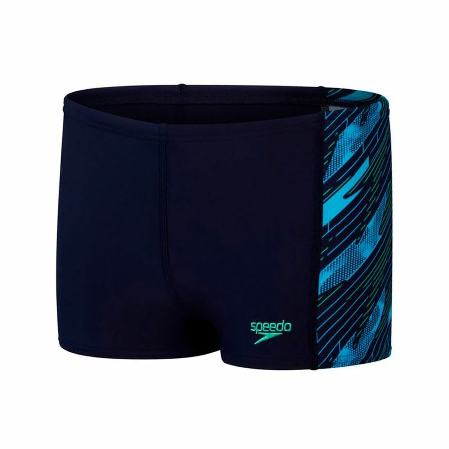 Badetj til Brn Speedo Aquashort Sort #1