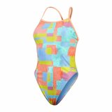 Badetj til Kvinder Speedo Speedo Allover Digital V-Back Bl #1