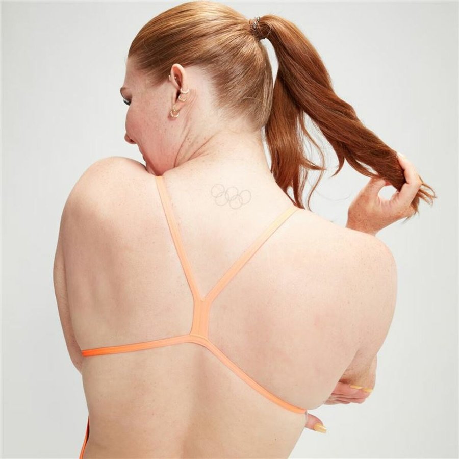Badetj til Kvinder Speedo Speedo Allover Digital V-Back Bl #4