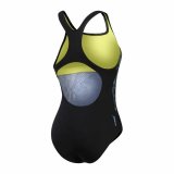 Badedragt til piger Speedo Digital Printed Medalist Sort #2