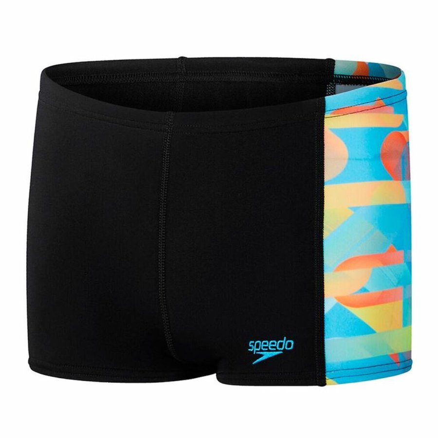 Badetj til Brn Speedo Aquashort Sort #1