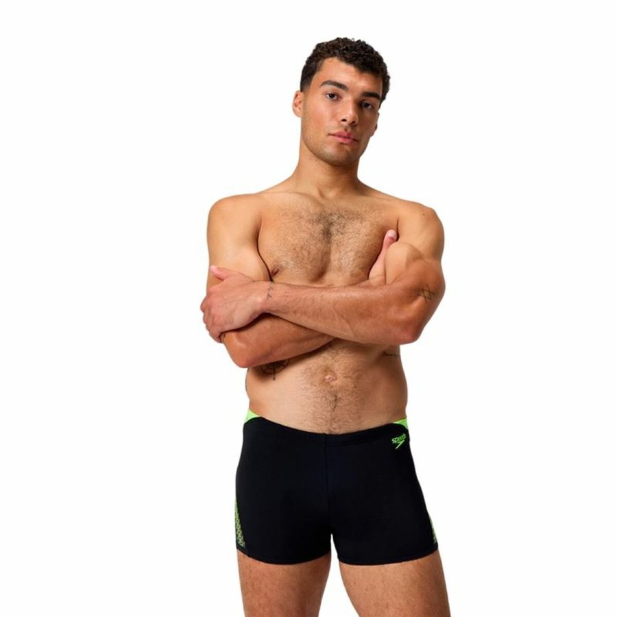 Badetj til Mnd Speedo boom Splice Aquashort Sort #1