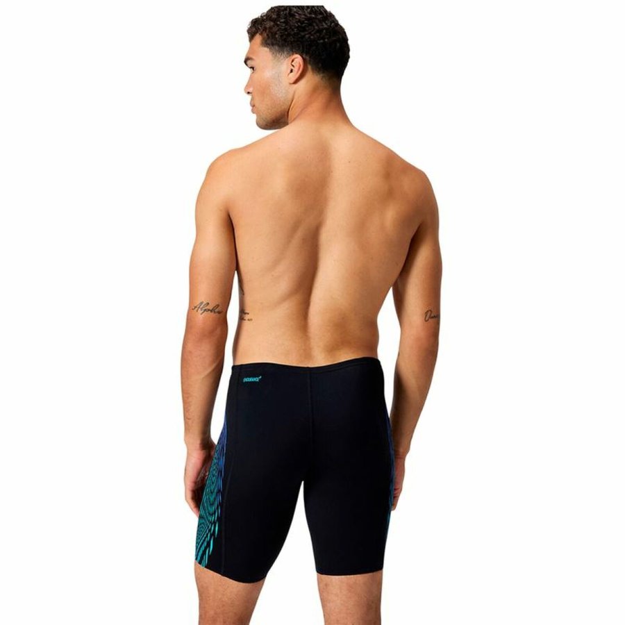 Badetj til Mnd Speedo Tech Panel Jammer Sort #4