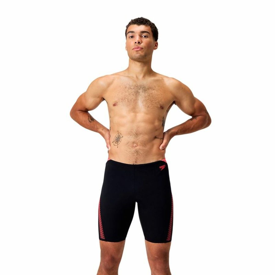 Badetj til Mnd Speedo Hyperboom Splice Jammer Sort #3