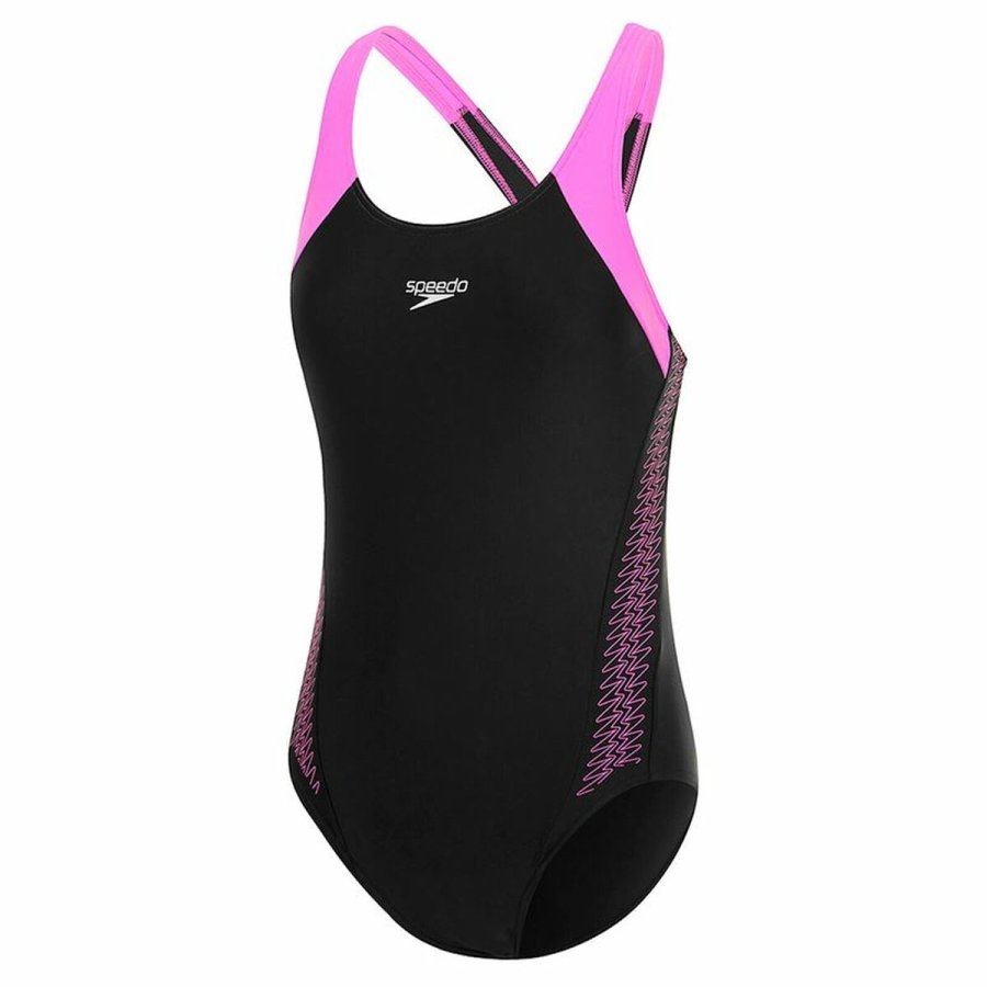 Badetj til Kvinder Speedo Hyperboom Splice Racerback Sort #1