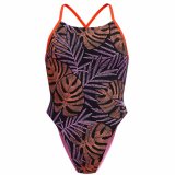 Badetj til Kvinder Speedo Allover Orange #1