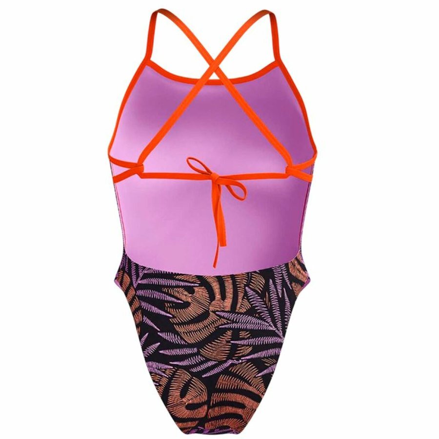 Badetj til Kvinder Speedo Allover Orange #2