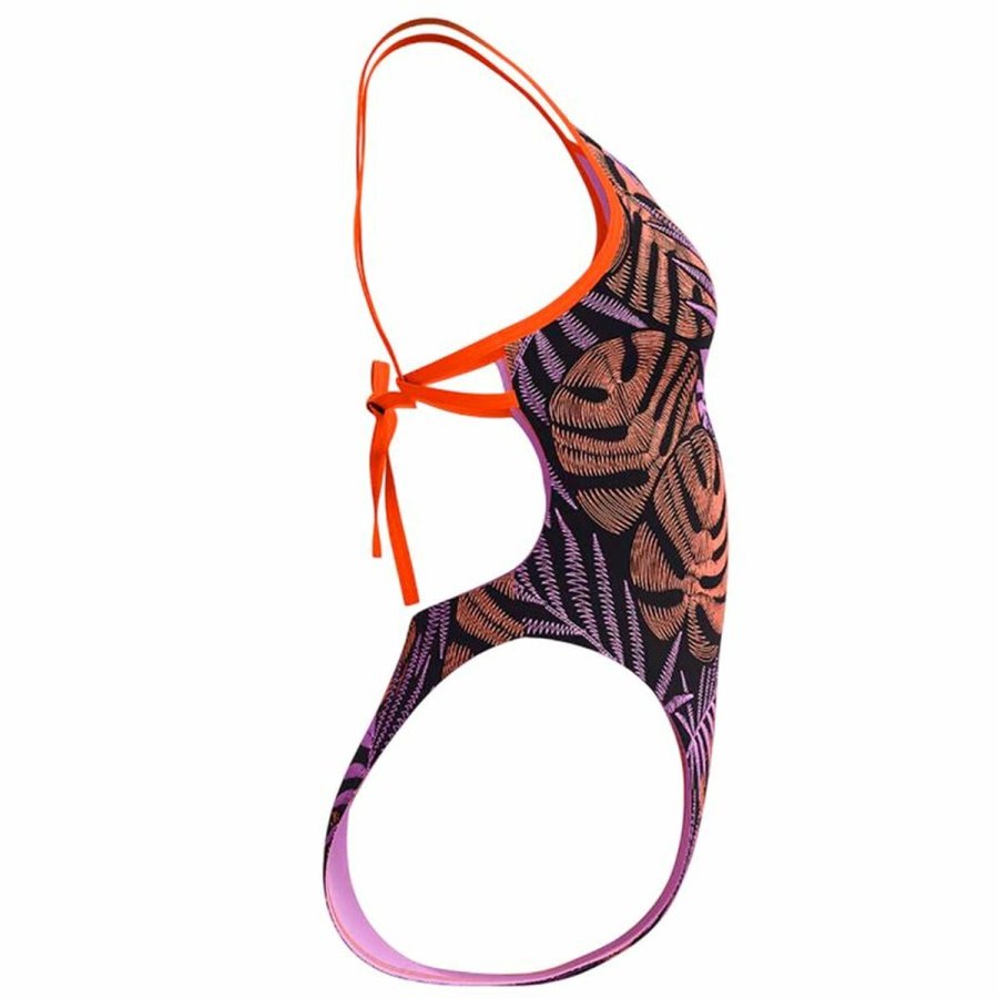 Badetj til Kvinder Speedo Allover Orange #3