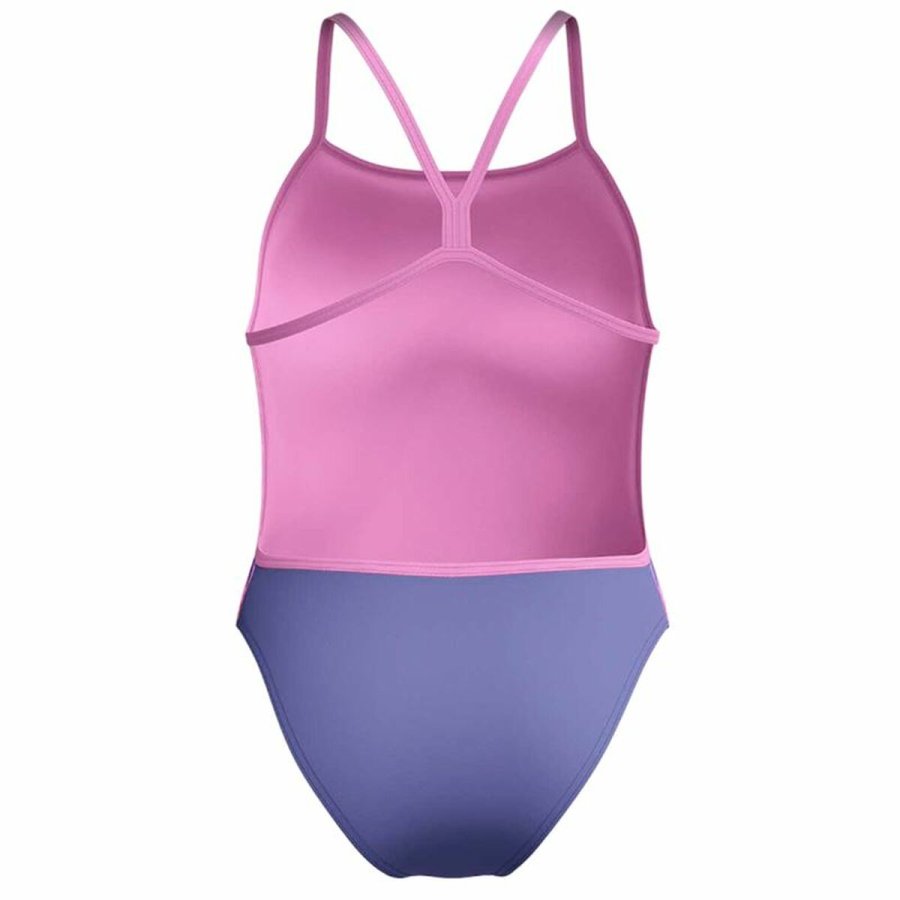 Badetj til Kvinder Speedo Digital Vback Multifarvet Pink #2