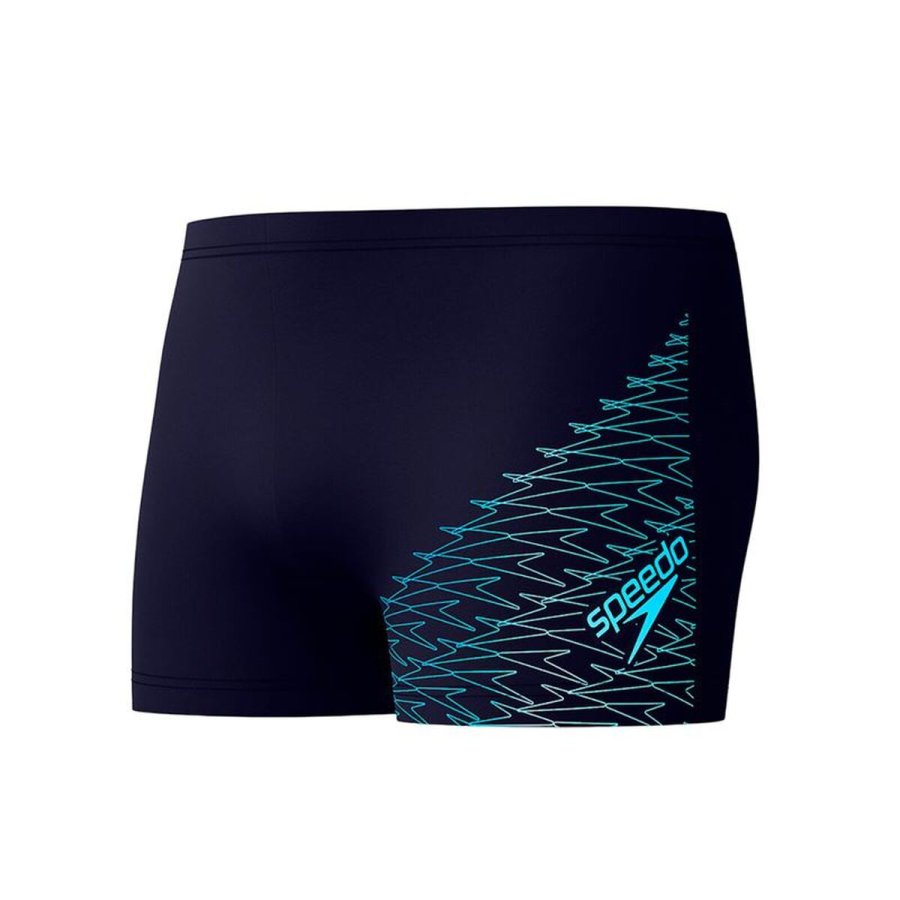 Badet�j til M�nd Speedo Medley Logo Aquashort Sort #1