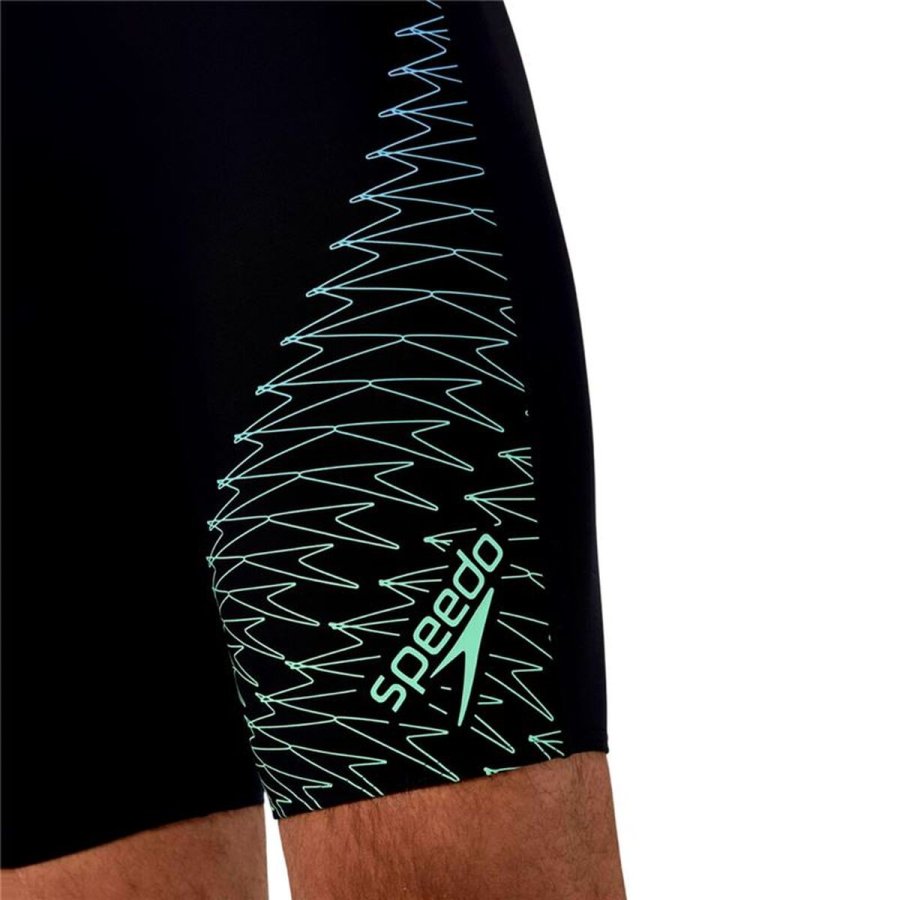 Badet�j til M�nd Speedo Medley Logo Jammer Sort #5