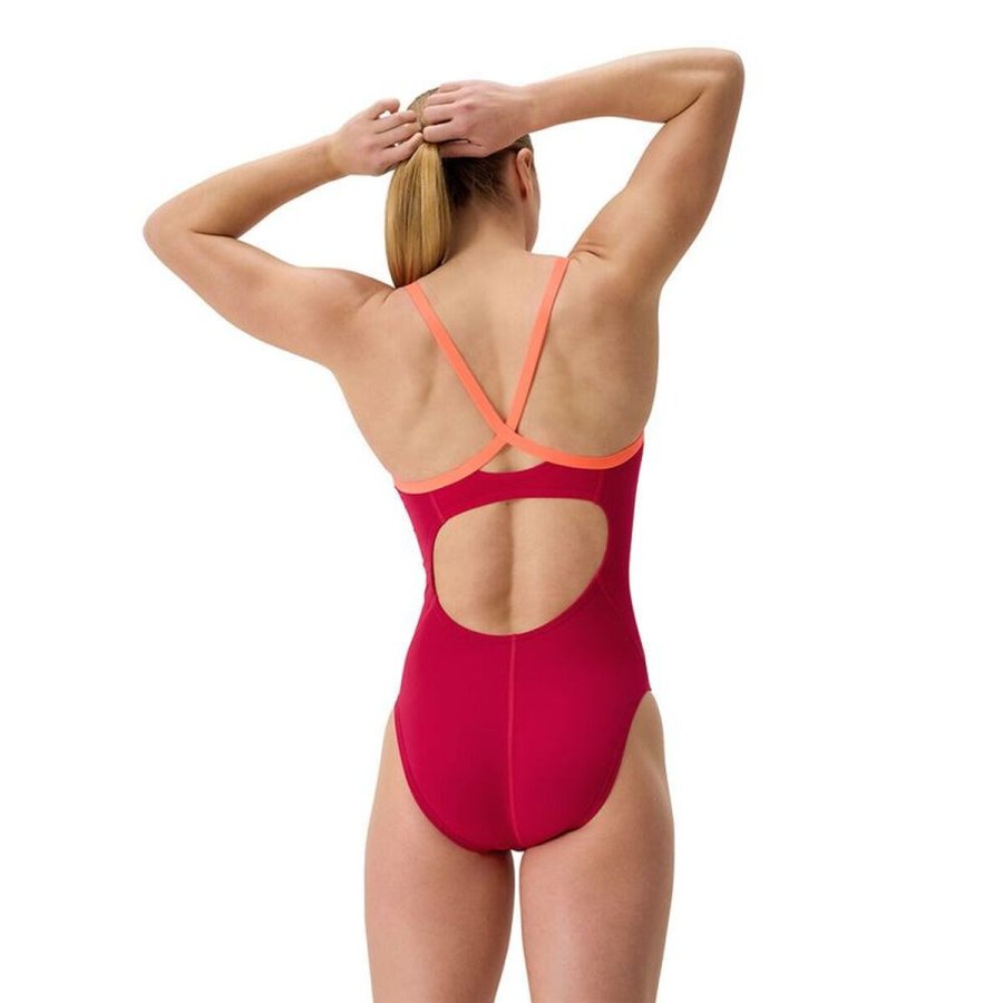 Badet�j til Kvinder Speedo FL Solid Flyback 2.0 R�d #5