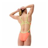 Badet�j til Kvinder Speedo FL Solid Tri Back Koral #2
