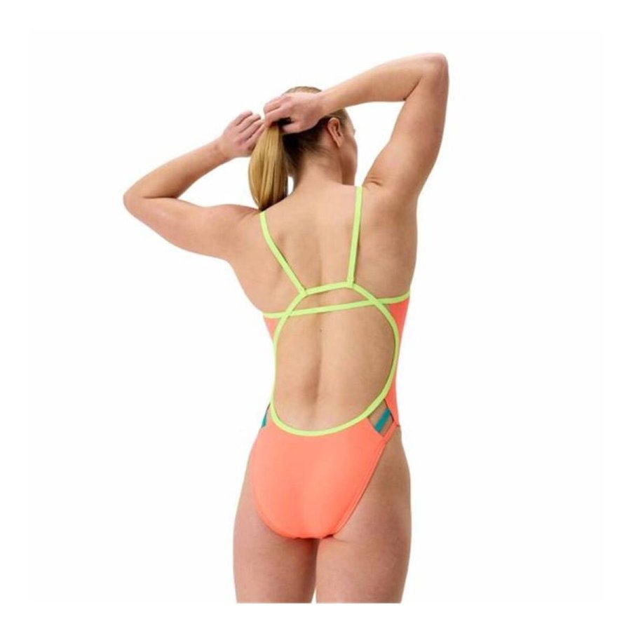 Badet�j til Kvinder Speedo FL Solid Tri Back Koral #2