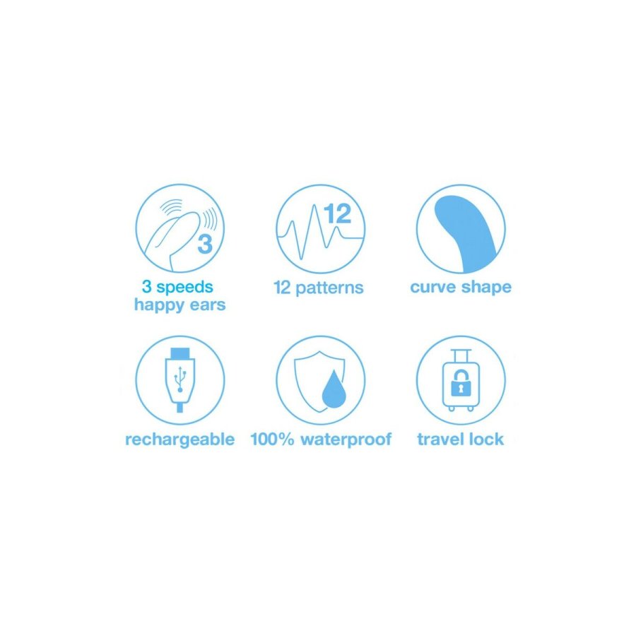 Dobbelt Kanin Fornjelser Vibe Happy Rabbit 15666 Pink #7