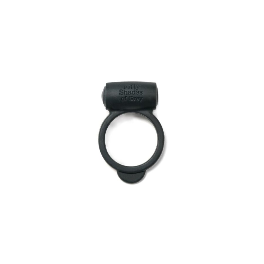 Vibrerende Ring Fifty Shades of Grey 9848 Sort #1