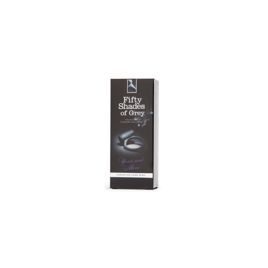 Vibrerende Ring Fifty Shades of Grey 9848 Sort #11