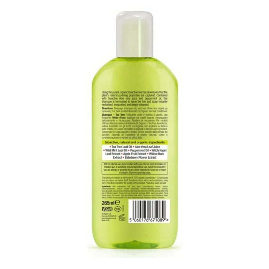 Rensende shampoo Bioactive Organic Dr.Organic Bioactive Organic 265 ml #2