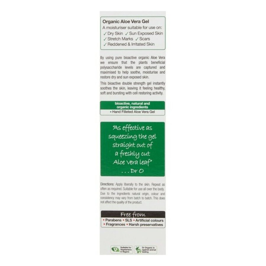 Fugtgivende Badesbe med Aloe Vera Bioactive Organic Dr.Organic Bioactive Organic 200 ml #7