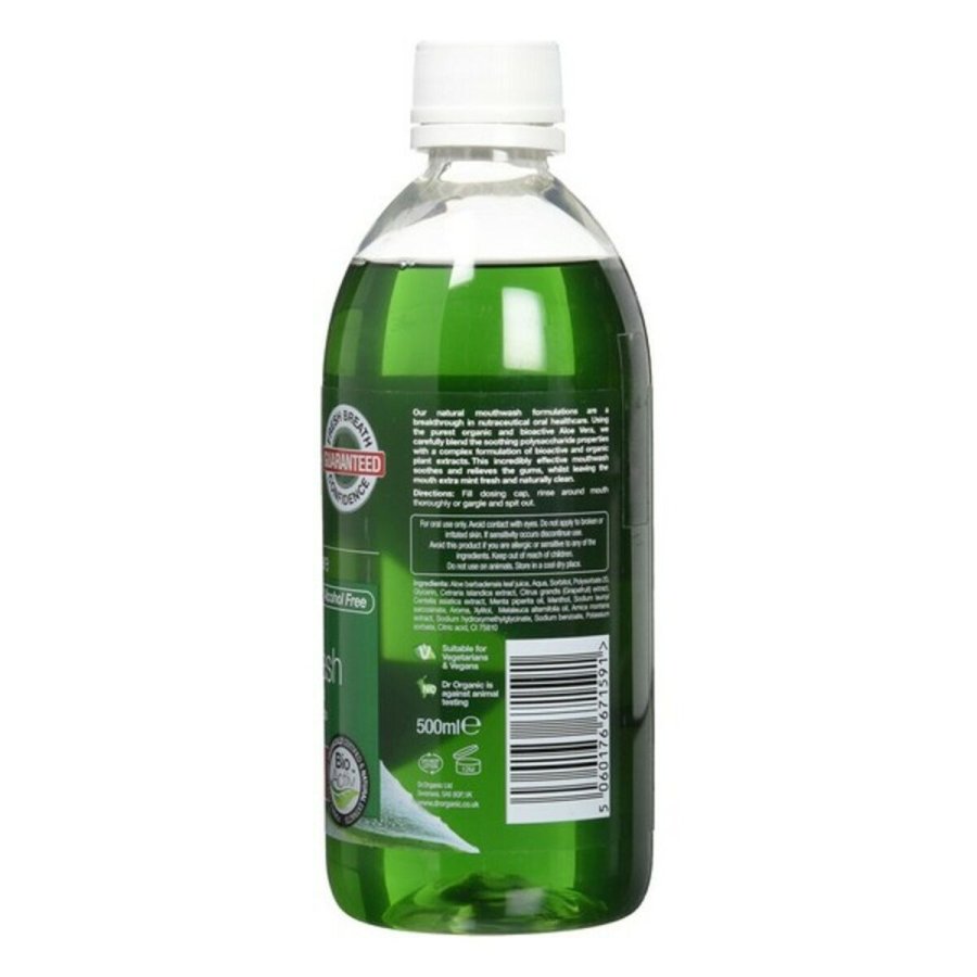 Mundskyllevand Dr.Organic Aloe Vera 500 ml #3
