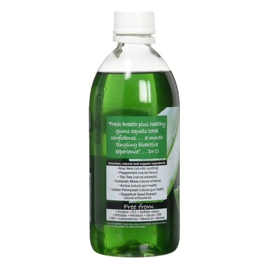 Mundskyllevand Dr.Organic Aloe Vera 500 ml #4