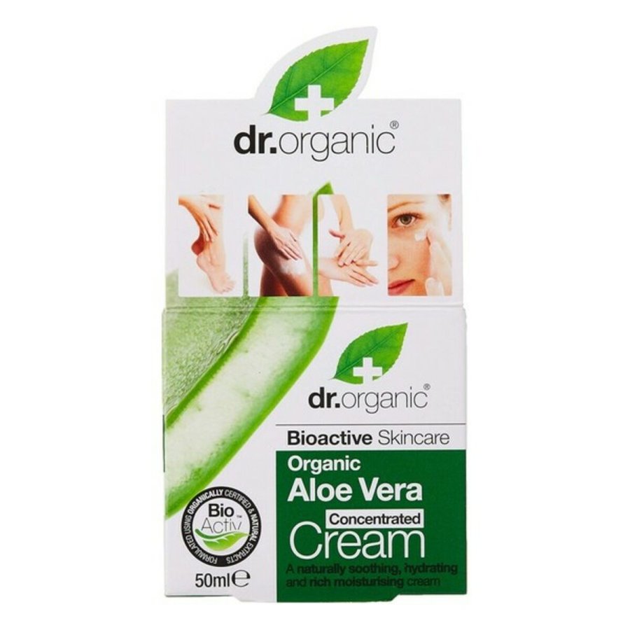 Fugtgivende ansigtscreme Aloe Vera Concentrated Cream Dr.Organic Aloe Vera 50 ml #2