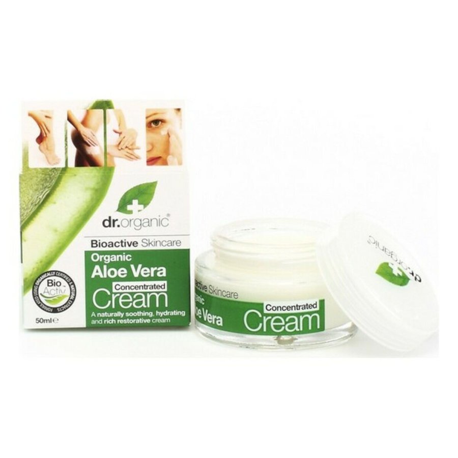 Fugtgivende ansigtscreme Aloe Vera Concentrated Cream Dr.Organic Aloe Vera 50 ml #4