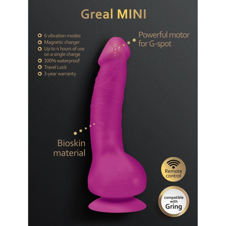 Dildo Gvibe Greal Mini Fuchsia #5