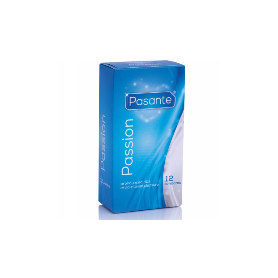 Kondomer Pasante Passion 12 enheder #1