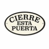 Plade Magnet & Steel Cierre esta Puerta 16,3 x 9,5 cm #2