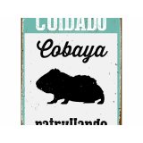 Plade Magnet & Steel Cuidado Cobaya Patrullando 14,8 x 21 cm #2