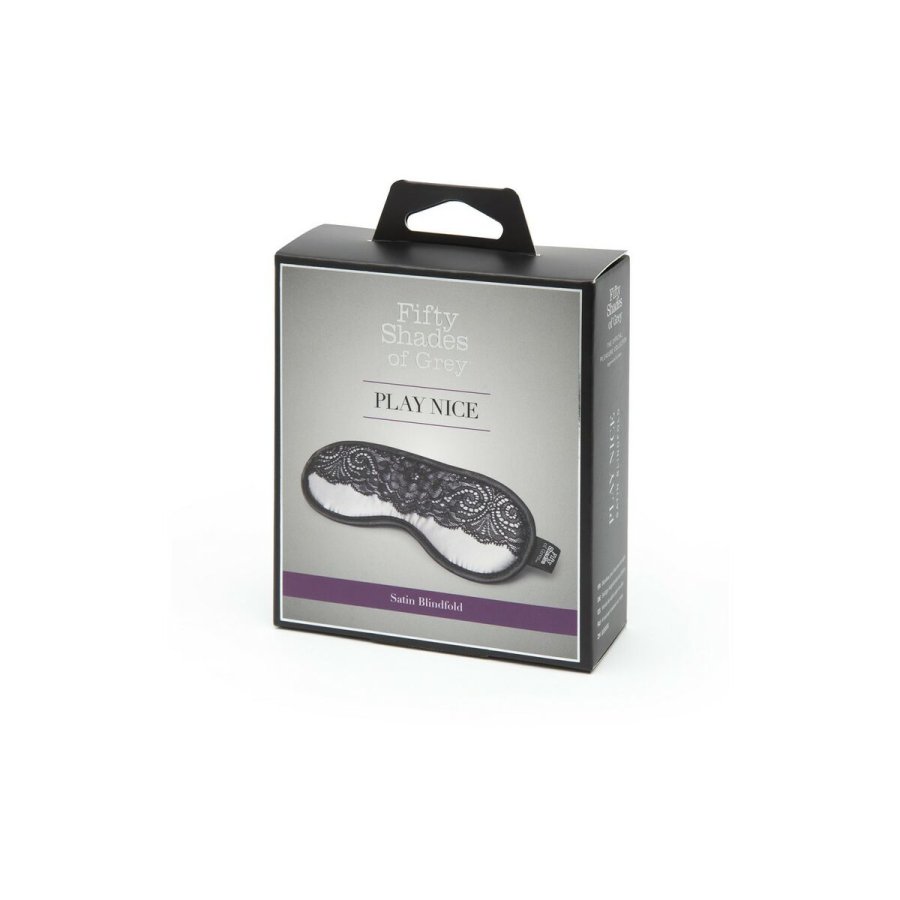 Bldt Bind for jnene Tvillingepakke Fifty Shades of Grey Snrebnd Satin #7