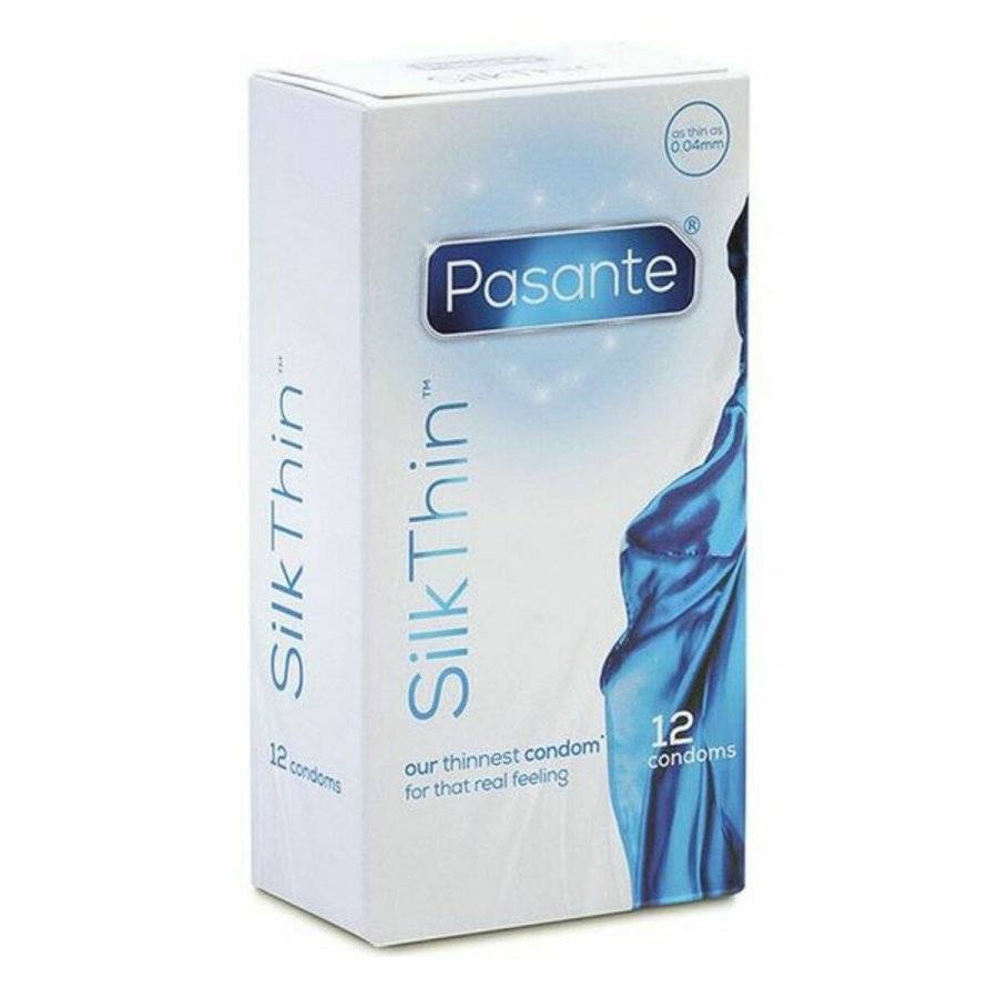 Kondomer Pasante Silk Thin 12 12 enheder #1