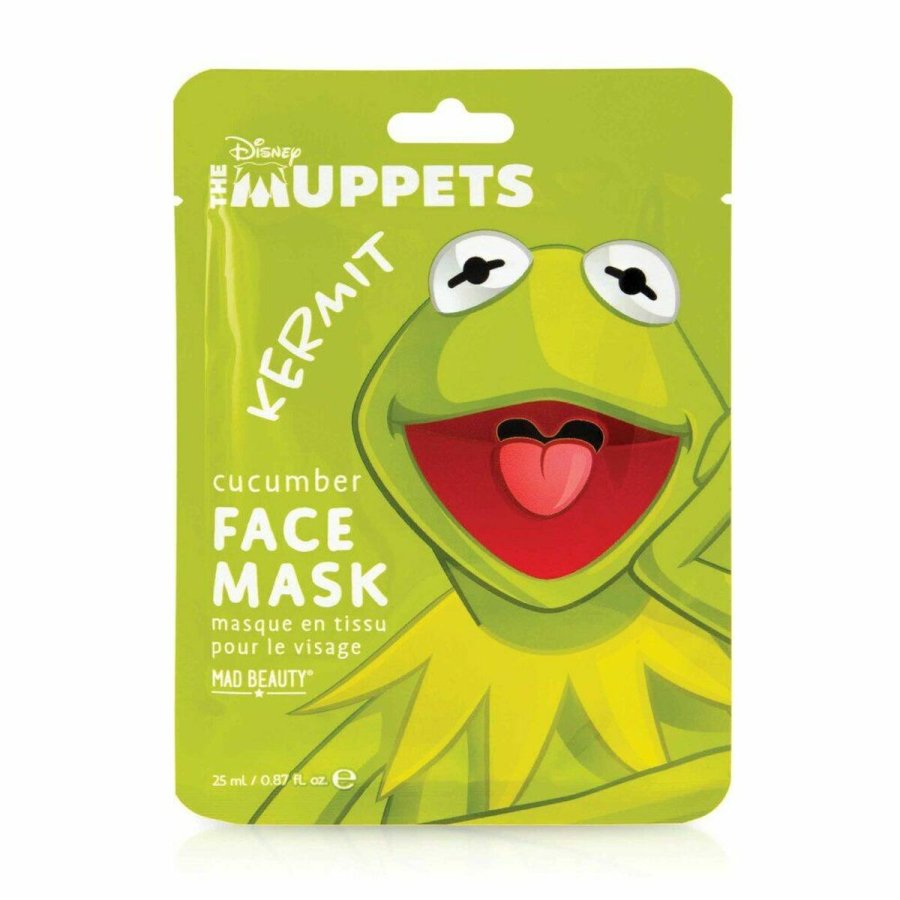 Ansigtsmaske Mad Beauty The Muppets Kermit Agurk (25 ml) #1